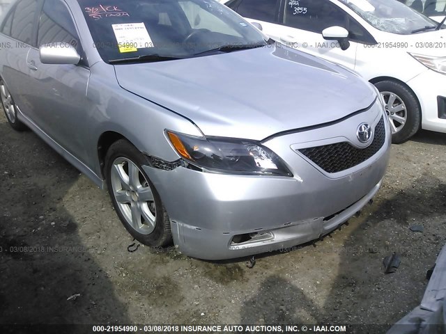 4T1BE46K89U380832 - 2009 TOYOTA CAMRY SE/LE/XLE SILVER photo 6