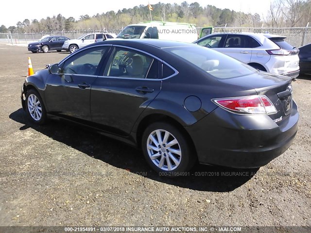 1YVHZ8DHXC5M32488 - 2012 MAZDA 6 I GRAY photo 3