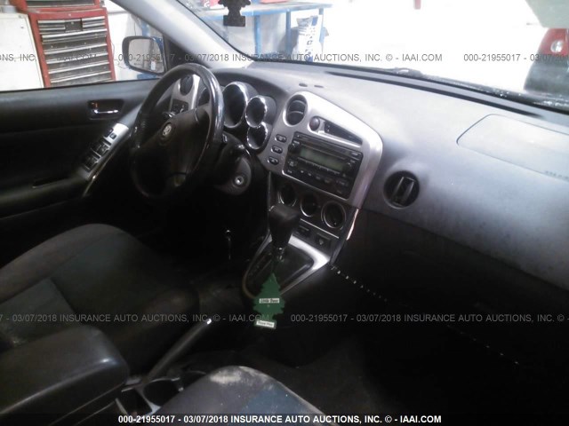 2T1LR30EX6C551664 - 2006 TOYOTA COROLLA MATRIX XR BLUE photo 5