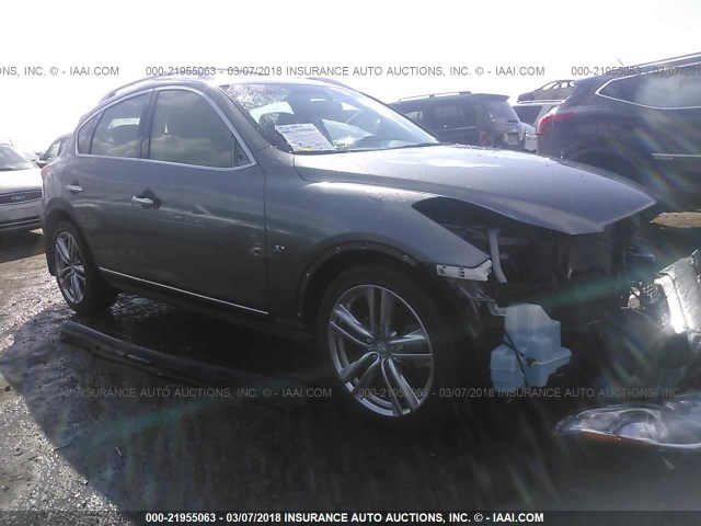 JN1BJ0HP8FM731125 - 2015 INFINITI QX50 GRAY photo 1