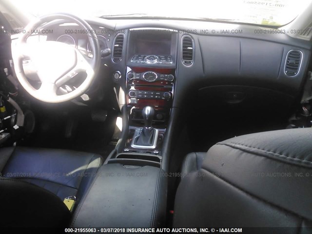 JN1BJ0HP8FM731125 - 2015 INFINITI QX50 GRAY photo 5