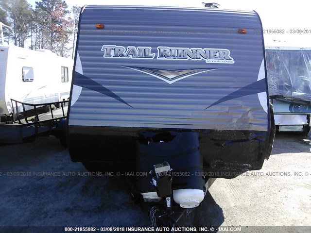 5SFEB2826HE331825 - 2017 HEARTLAND TRLRN24RK  Marrón foto 10