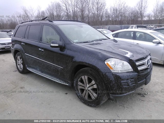 4JGBF71E08A354502 - 2008 MERCEDES-BENZ GL 450 4MATIC BLACK photo 1