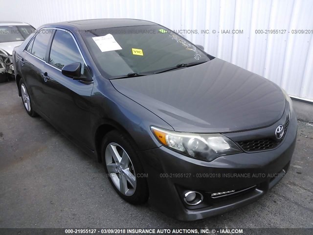 4T1BF1FK4DU690531 - 2013 TOYOTA CAMRY L/SE/LE/XLE GRAY photo 6