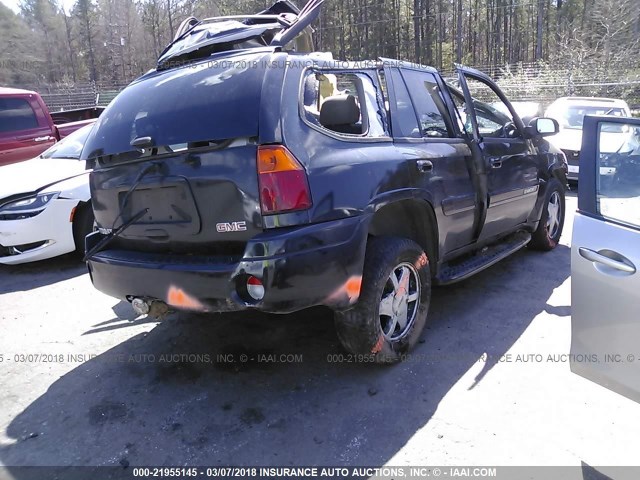 1GKDS13S832286997 - 2003 GMC ENVOY BLACK photo 4