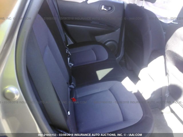 JN8AS5MTXCW302935 - 2012 NISSAN ROGUE S/SV GRAY photo 8