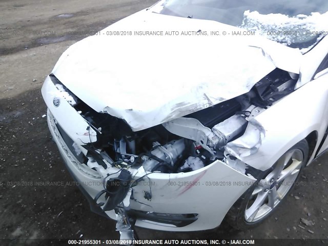 1FADP3J27FL229772 - 2015 FORD FOCUS TITANIUM WHITE photo 6