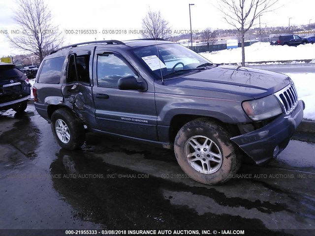 1J4GW48S43C567545 - 2003 JEEP GRAND CHEROKEE LAREDO GRAY photo 1