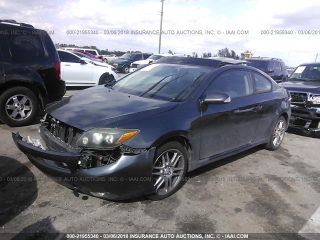 JTKDE167X80229433 - 2008 TOYOTA SCION TC 灰色 照片 2