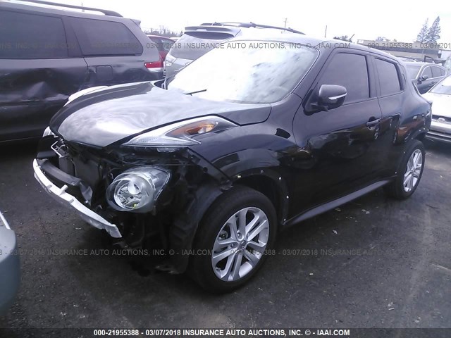 JN8AF5MR7GT610144 - 2016 NISSAN JUKE S/SV/SL/NISMO BLACK photo 2