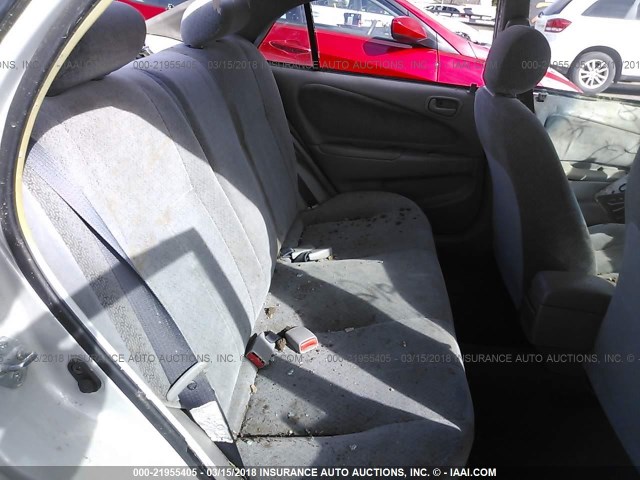 1NXBR12E0XZ208875 - 1999 TOYOTA COROLLA VE/CE/LE 银色 照片 8