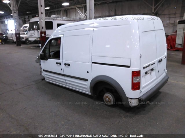 NM0LS7AN2CT119033 - 2012 FORD TRANSIT CONNECT XL WHITE photo 3