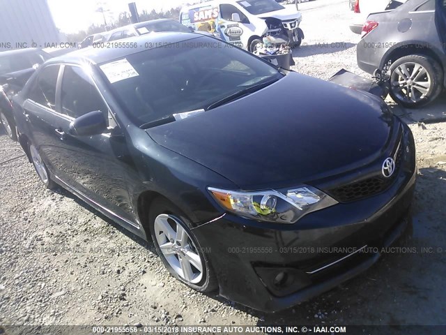 4T1BF1FK1CU186033 - 2012 TOYOTA CAMRY SE/LE/XLE 黑色 照片 1