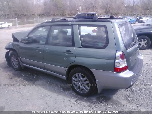 JF1SG67648H722298 - 2008 SUBARU FORESTER 2.5X LL BEAN GREEN photo 3