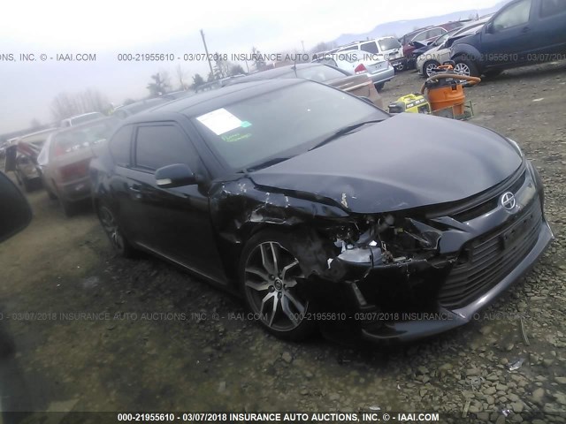 JTKJF5C77F3091809 - 2015 TOYOTA SCION TC 黑色 照片 1