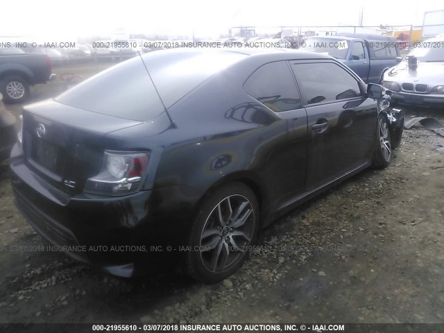 JTKJF5C77F3091809 - 2015 TOYOTA SCION TC 黑色 照片 4