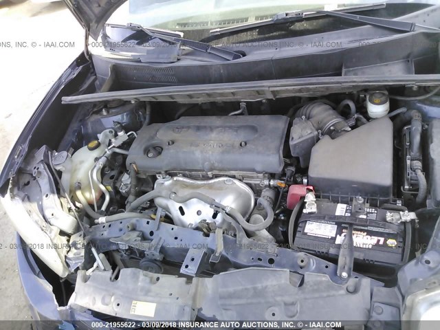 JTLZE4FE5EJ051485 - 2014 TOYOTA SCION XB BLUE photo 10