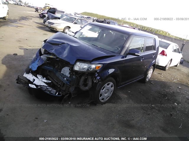 JTLZE4FE5EJ051485 - 2014 TOYOTA SCION XB BLUE photo 2