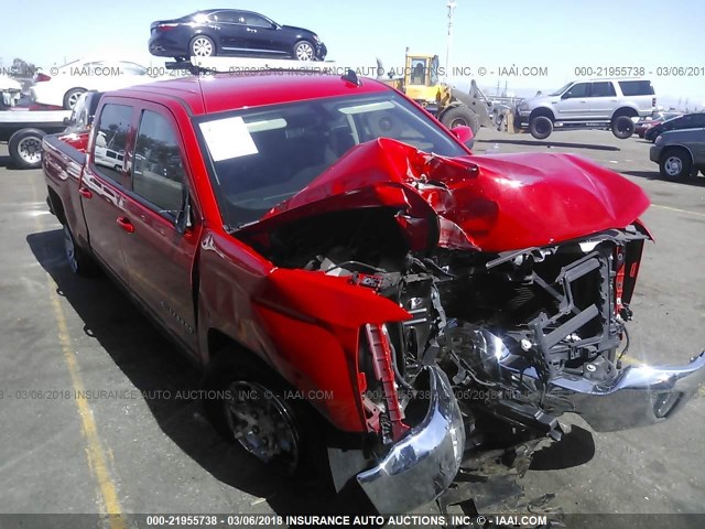 3GCPCREC5HG145636 - 2017 CHEVROLET SILVERADO C1500 LT RED photo 1