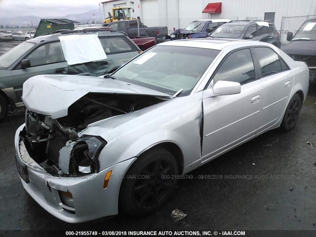 1G6DM57NX30100909 - 2003 CADILLAC CTS SILVER photo 2