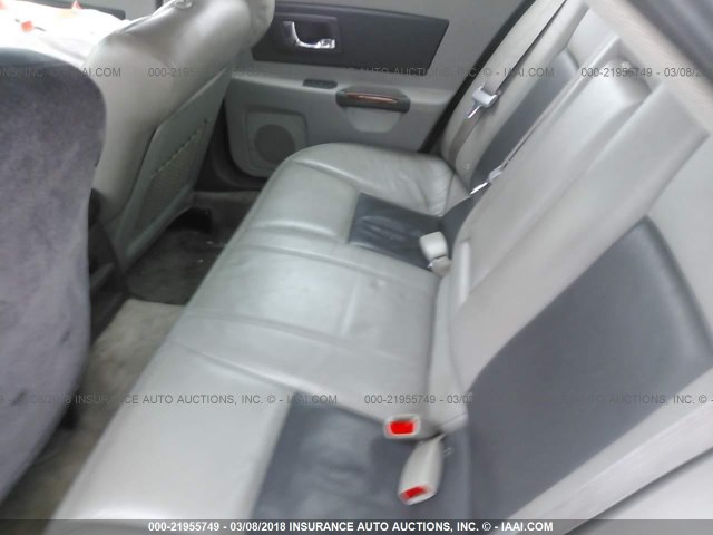 1G6DM57NX30100909 - 2003 CADILLAC CTS SILVER photo 8