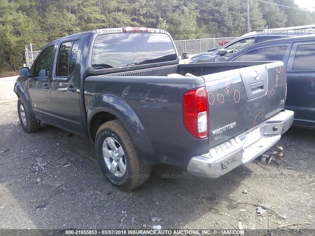 1N6AD0ER2CC414431 - 2012 NISSAN FRONTIER S/SV/SL/PRO-4X GRAY photo 3