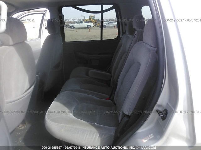 1FMZU63K45UB42004 - 2005 FORD EXPLORER XLT/XLT SPORT/NBX 银色 照片 8