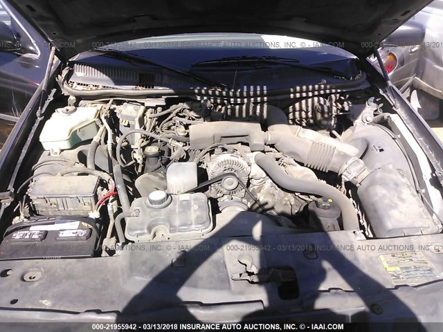 1LNHM81WX4Y655519 - 2004 LINCOLN TOWN CAR EXECUTIVE/SIGNATURE Siyah fotoğraf 10