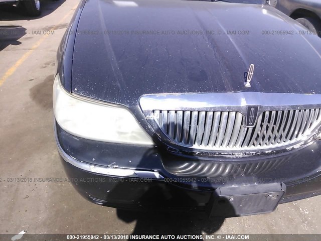 1LNHM81WX4Y655519 - 2004 LINCOLN TOWN CAR EXECUTIVE/SIGNATURE Siyah fotoğraf 6