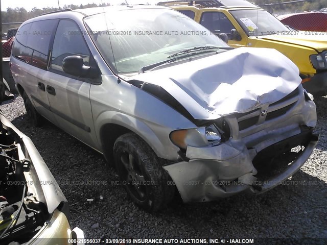 1D4GP24RX6B555133 - 2006 DODGE GRAND CARAVAN SE SILVER photo 1