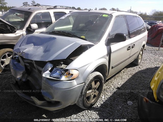 1D4GP24RX6B555133 - 2006 DODGE GRAND CARAVAN SE SILVER photo 2