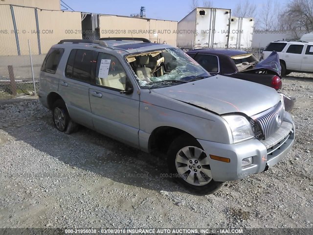 4M2EU46E06UJ00910 - 2006 MERCURY MOUNTAINEER CONVENIENCE SILVER photo 1