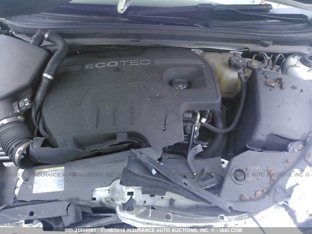 1G1ZG57B19F134350 - 2009 CHEVROLET MALIBU LS WHITE photo 10