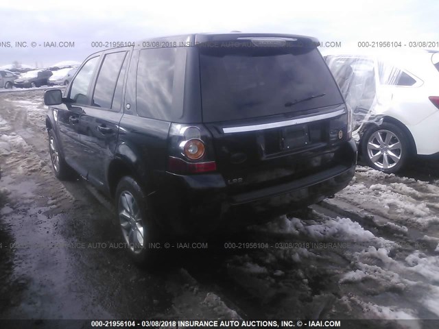 SALFR2BG7EH418496 - 2014 LAND ROVER LR2 HSE BLACK photo 3