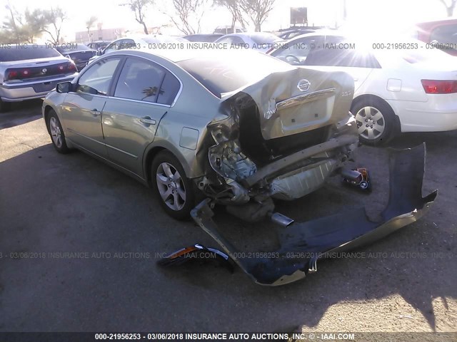 1N4AL21E37C118642 - 2007 NISSAN ALTIMA 2.5/2.5S GREEN photo 3