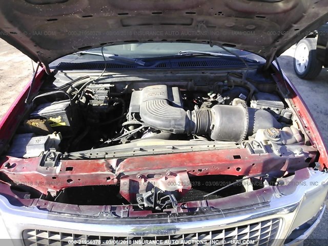 1FTZX0768WKA65561 - 1998 FORD F150 RED photo 10