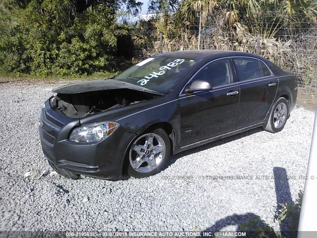 1G1ZC5E02CF246983 - 2012 CHEVROLET MALIBU 1LT 灰色 照片 2