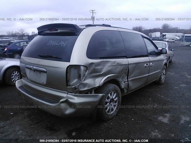 2C8GP44332R657274 - 2002 CHRYSLER TOWN & COUNTRY LX GOLD photo 4