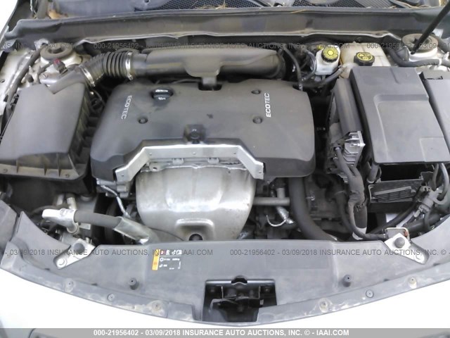 1G11H5SA2DF179010 - 2013 CHEVROLET MALIBU LTZ 银色 照片 10