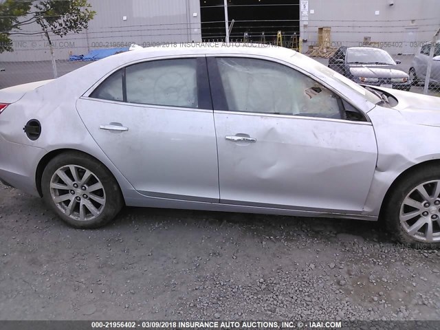 1G11H5SA2DF179010 - 2013 CHEVROLET MALIBU LTZ 银色 照片 6