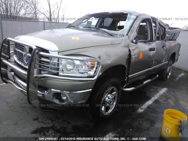 1D7KS28D37J603573 - 2007 DODGE RAM 2500 ST/SLT TAN photo 2