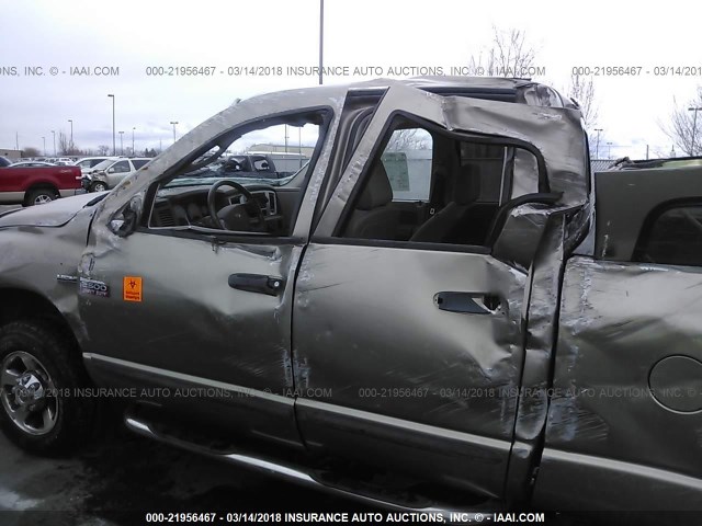 1D7KS28D37J603573 - 2007 DODGE RAM 2500 ST/SLT 棕色 照片 6