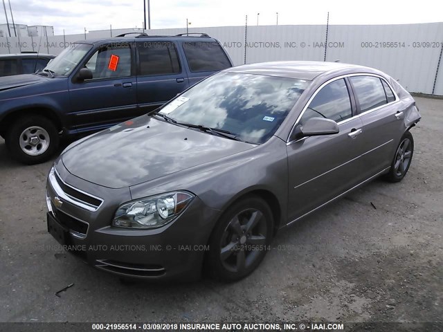 1G1ZC5E0XCF321994 - 2012 CHEVROLET MALIBU 1LT 锡色 照片 2