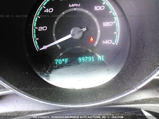 1G1ZC5E0XCF321994 - 2012 CHEVROLET MALIBU 1LT 锡色 照片 7