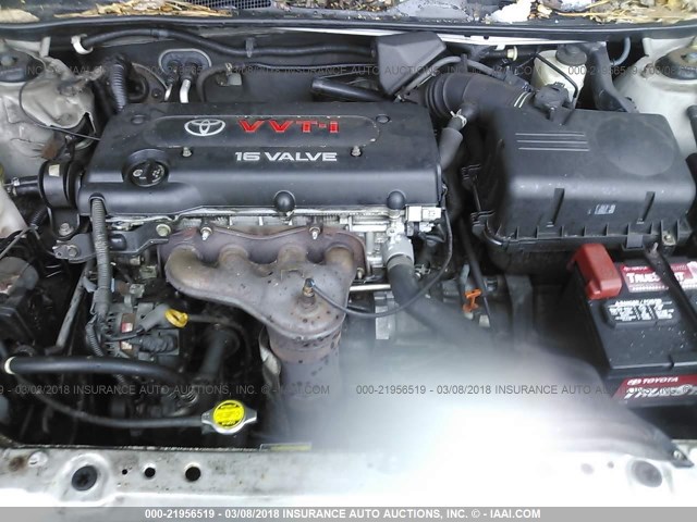 4T1BE32K55U592727 - 2005 TOYOTA CAMRY LE/XLE/SE ვერცხლისფერი ფოტო 10