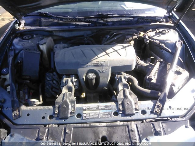 2G2WP552961113394 - 2006 PONTIAC GRAND PRIX BLUE photo 10