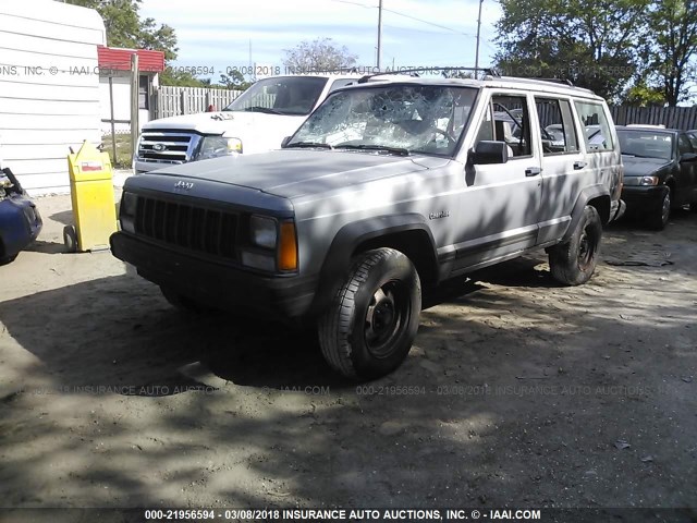 1J4FT28S5RL119218 - 1994 JEEP CHEROKEE SE SILVER photo 2