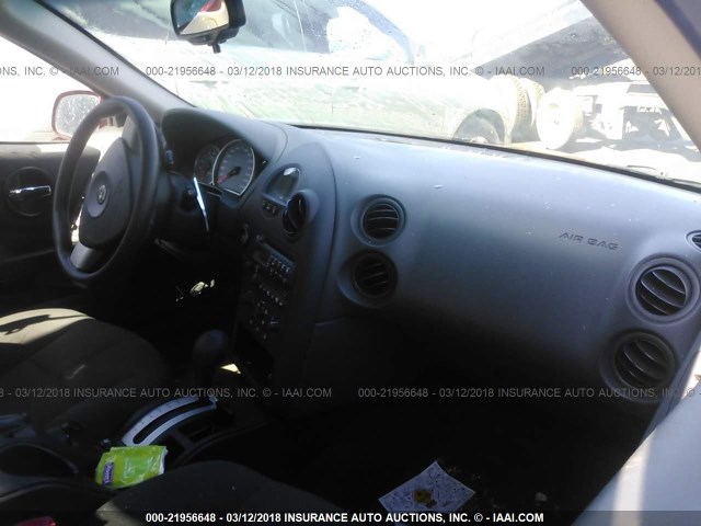 2G2WP522951242450 - 2005 PONTIAC GRAND PRIX RED photo 5