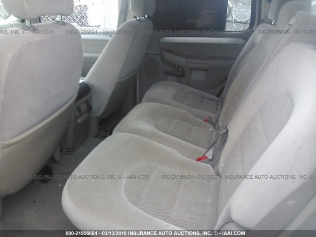 1FMDU73K94ZA23401 - 2004 FORD EXPLORER XLT/XLT SPORT/NBX 米色 照片 8