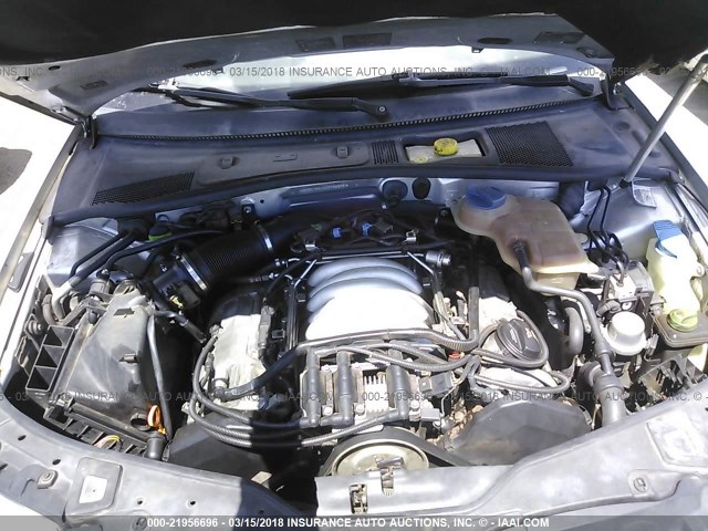 WVWWH63B83E363236 - 2003 VOLKSWAGEN PASSAT GLX ვერცხლისფერი ფოტო 10